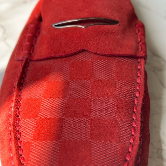 Authentic Louis Vuitton Men's Shoes Casual Red Loafers
Size 11M - Picture 8 of 10
